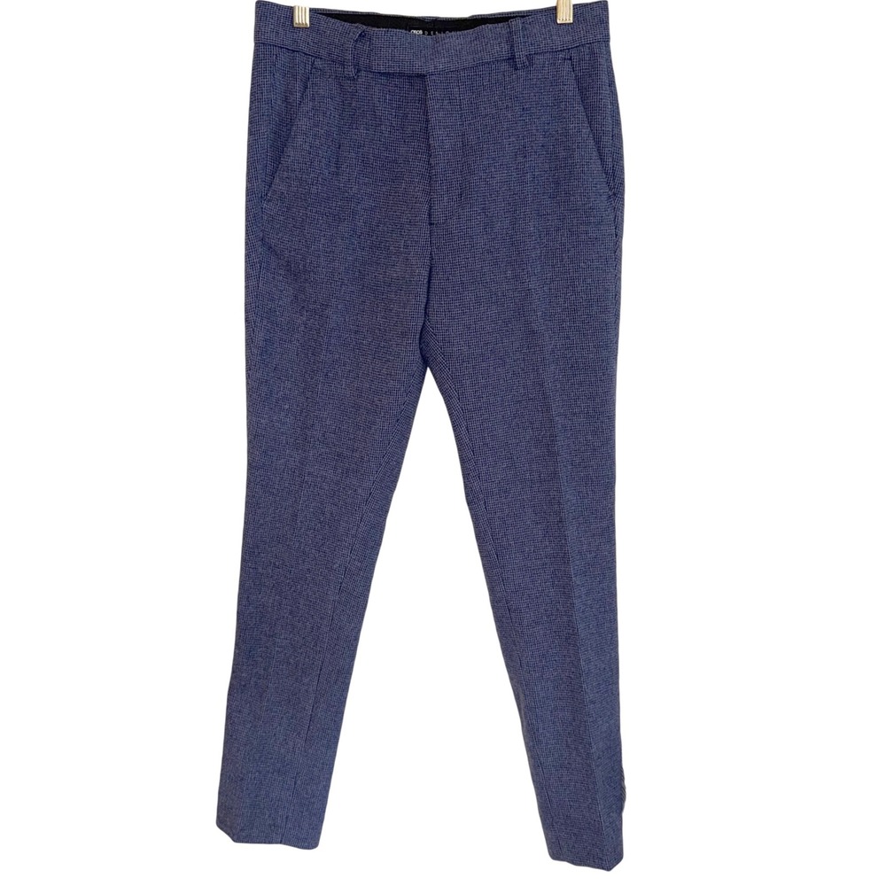 ASOS Design Men's Blue Textured Slim Dress Pants W30 L30‎ NWOT